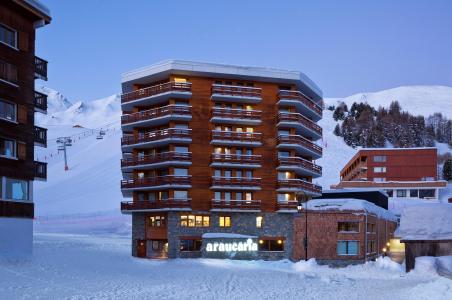 Vacances en montagne Araucaria Hôtel & Spa - La Plagne - Extérieur hiver
