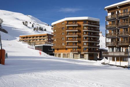 Vacances en montagne Araucaria Hôtel & Spa - La Plagne - Extérieur hiver