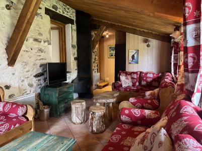 Rent in ski resort 8 room chalet 12 people - Chalet Bartavelle - La Plagne - Living room