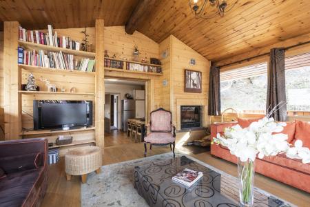 Аренда на лыжном курорте Шале 4 комнат 7 чел. - Chalet Boudu  - La Plagne - Салон