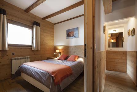 Skiverleih 4 Zimmer Chalet für 7 Personen - Chalet Boudu  - La Plagne - Schlafzimmer