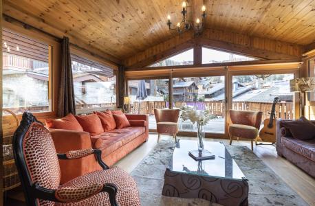 Skiverleih 4 Zimmer Chalet für 7 Personen - Chalet Boudu  - La Plagne - Wohnzimmer