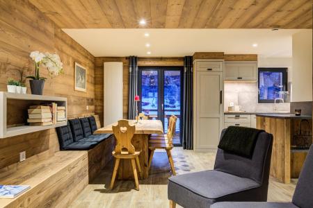 Rent in ski resort 5 room chalet 10 people (Chalet de la Mine 1) - Chalet de la Mine - La Plagne - Living room