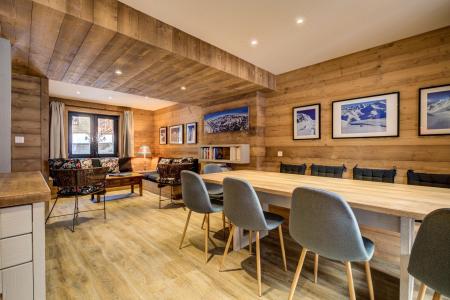 Location au ski Chalet mitoyen 5 pièces 10 personnes (Chalet de la Mine 2) - Chalet de la Mine - La Plagne - Séjour