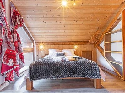 Rent in ski resort Chalet Epicéa - La Plagne - Double bed
