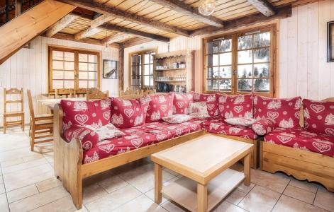 Rent in ski resort Chalet Sporting Lodge - La Plagne - Living room