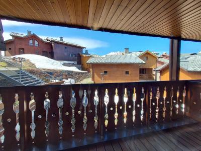 Location au ski Chalet 6 pièces 10 personnes (28) - Chalets des Alpages - La Plagne - Terrasse