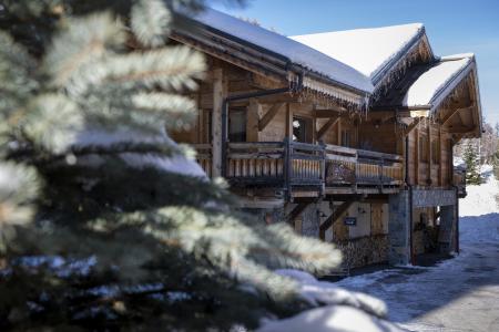 Rent in ski resort 8 room duplex chalet 19 people (Cocoon) - Chalets du Cocoon - La Plagne - Winter outside