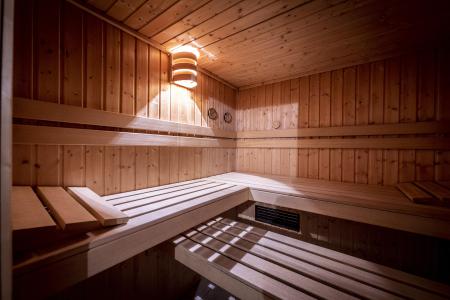 Rent in ski resort 8 room triplex semi-detached chalet 15 people (Pierra Menta 2) - Chalets du Cocoon - La Plagne - Sauna