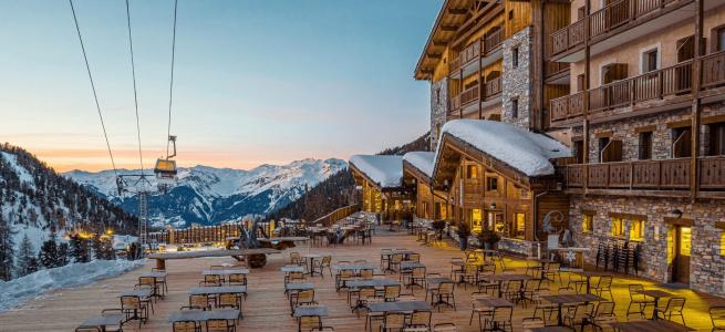 Alquiler al esquí Hôtel Carlina - La Plagne - Interior