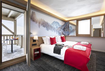 Rent in ski resort Room 2 people - Hôtel Club MMV Plagne 2000 - La Plagne - Twin beds