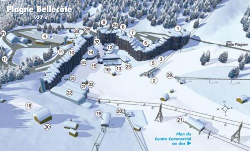 Аренда на лыжном курорте La Résidence 3000 - La Plagne - Комната