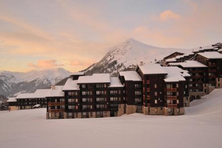 Аренда на лыжном курорте Квартира студия для 4 чел. - La Résidence Aigue-Marine - La Plagne - зимой под открытым небом