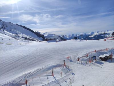Location au ski Studio cabine 4 personnes (N37) - La Résidence Aime 2000 Chamois - La Plagne - Extérieur hiver