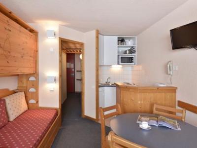 Ski verhuur Studio 2-4 personen (A2M40) - La Résidence Aime 2000 Chamois - La Plagne - Woonkamer
