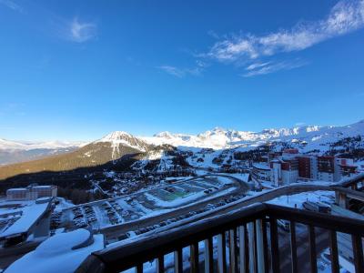 Rent in ski resort Studio 4 people (F123) - La Résidence Aime 2000 le Zénith - La Plagne - Winter outside