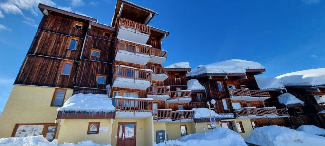 Ski verhuur La Résidence Belvédère - La Plagne - Buiten winter