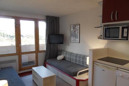 Skiverleih 2-Zimmer-Appartment für 5 Personen (102) - La Résidence Callisto - La Plagne - Wohnzimmer