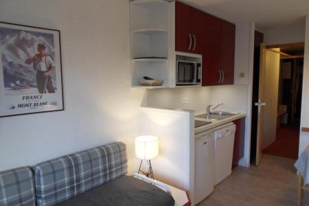 Ski verhuur Appartement 2 kamers 5 personen (102) - La Résidence Callisto - La Plagne - Woonkamer