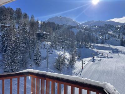 Аренда на лыжном курорте Квартира студия для 4 чел. (926) - La Résidence France - La Plagne - зимой под открытым небом