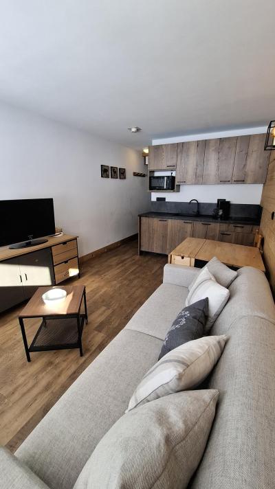 Ski verhuur Studio 2 personen (240) - La Résidence France - La Plagne - Woonkamer