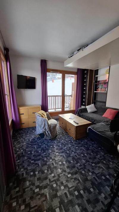 Ski verhuur studio bergnis 2-4 personen (05) - La Résidence l'Avenir 1800 - La Plagne - Woonkamer