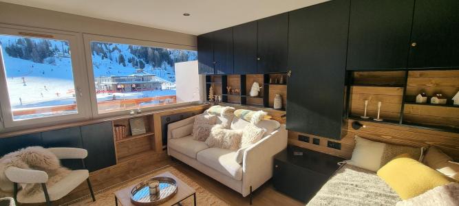 Ski verhuur Appartement 2 kamers 6 personen (34) - La Résidence la Meije - La Plagne - Woonkamer