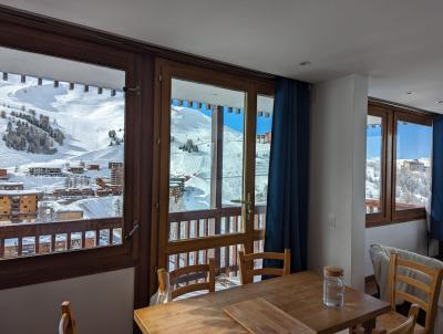 Ski verhuur Appartement 2 kamers 5 personen (131) - La Résidence le Mont Blanc - La Plagne - Woonkamer