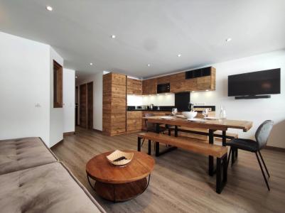 Skiverleih 3-Zimmer-Appartment für 6 Personen (234) - La Résidence le Nanda Devi - La Plagne - Wohnzimmer