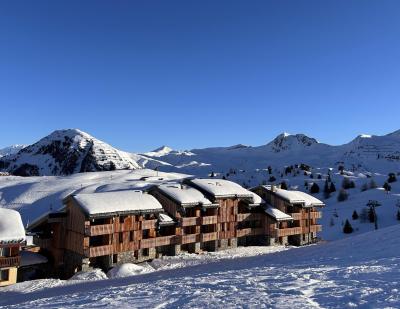 Location au ski Studio 4 personnes (35) - La Résidence le Squaw Valley - La Plagne - Extérieur hiver