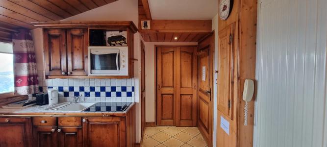 Ski verhuur Studio 2 personen (B62) - La Résidence les Hauts Bois - La Plagne - Woonkamer