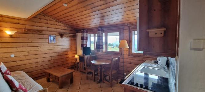 Skiverleih Studio für 2 Personen (B62) - La Résidence les Hauts Bois - La Plagne - Wohnzimmer