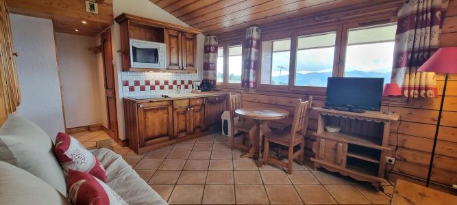 Skiverleih Studio für 2 Personen (B63) - La Résidence les Hauts Bois - La Plagne - Wohnzimmer