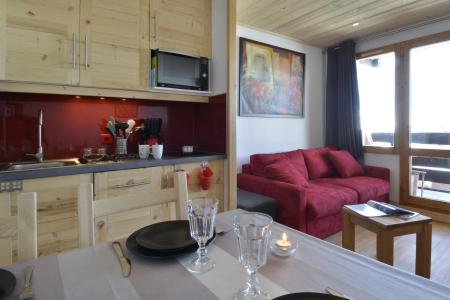 Skiverleih Studio Schlafnische 4 Personen (419) - La Résidence Licorne - La Plagne - Kochnische