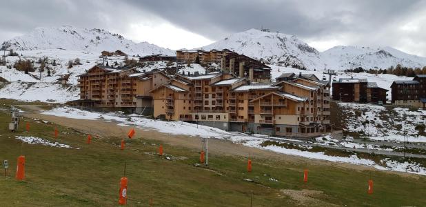 Urlaub in den Bergen 2-Zimmer-Appartment für 5 Personen (510) - La Résidence Mont Soleil B - La Plagne - Draußen im Winter