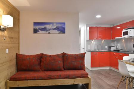 Skiverleih 2-Zimmer-Appartment für 5 Personen (705) - La Résidence St Jacques - La Plagne - Wohnzimmer