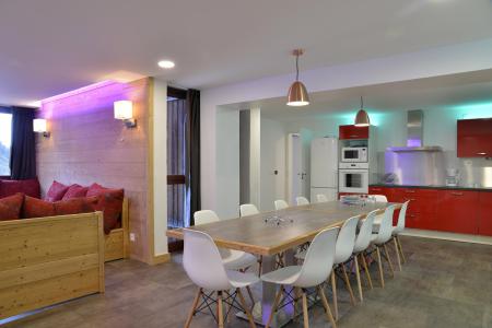 Rent in ski resort 6 room apartment 10 people (409) - La Résidence St Jacques - La Plagne - Living room