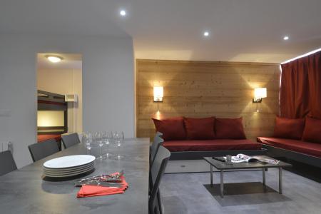 Ski verhuur Appartement 4 kamers 8 personen (703) - La Résidence St Jacques - La Plagne - Woonkamer