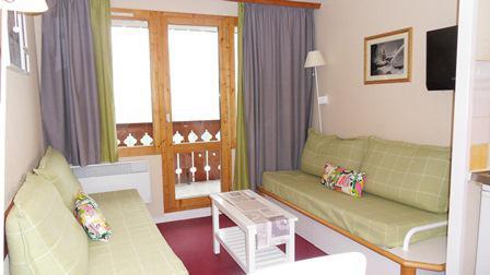 Skiverleih 2-Zimmer-Appartment für 5 Personen (510) - La Résidence Themis - La Plagne - Wohnzimmer
