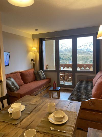 Ski verhuur Appartement 2 kamers 5 personen (216) - La Résidence Themis - La Plagne - Woonkamer