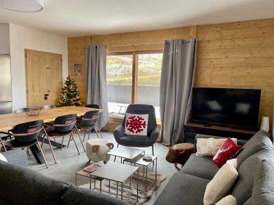 Rent in ski resort 4 room apartment 10 people (22C) - Le Manaka - La Plagne - Living room