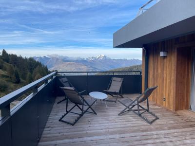 Skiverleih 4-Zimmer-Appartment für 10 Personen (22C) - Le Manaka - La Plagne - Balkon