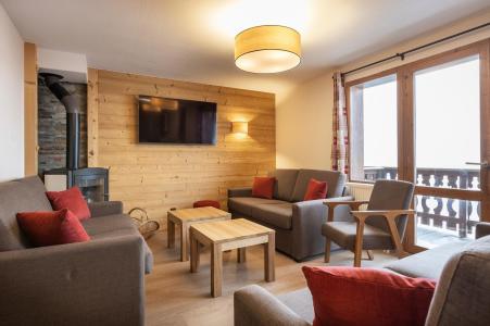 Rent in ski resort 6 room apartment 10-12 people - Les Balcons de Belle Plagne - La Plagne - Living room