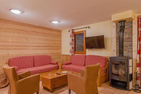 Rent in ski resort 6 room apartment 10-12 people - Les Balcons de Belle Plagne - La Plagne - Living room