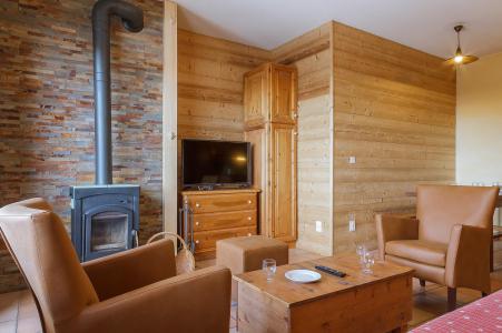 Location au ski Appartement 4 pièces 6-8 personnes - Les Balcons de Belle Plagne - La Plagne - Poêle à bois