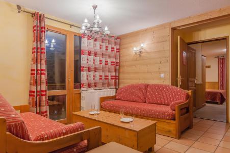 Ski verhuur Appartement 5 kamers 8-10 personen - Les Balcons de Belle Plagne - La Plagne - Woonkamer