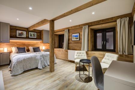 Rent in ski resort Les Chalets de la Mine 2 - La Plagne - Bedroom