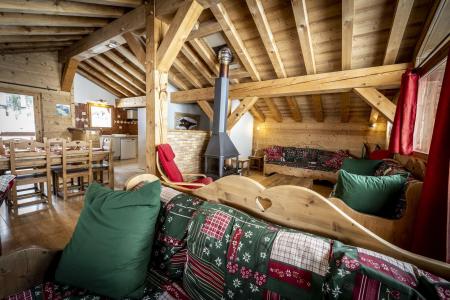 Аренда на лыжном курорте Шале 8 комнат 15 чел. (Pierra Menta 2) - Les Chalets Du Cocoon - La Plagne - Салон
