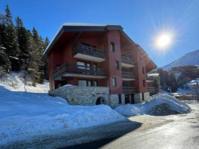 Location au ski Les Silènes - La Plagne - Extérieur hiver