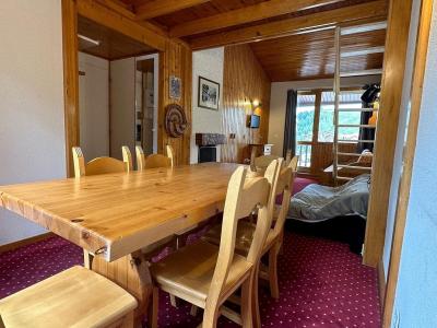 Wynajem na narty Apartament 2 pokojowy 7 osób (23) - Les Soldanelles - La Plagne - Jadalnia